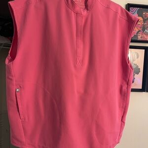 Wear figs, scrub top, Rafaela, large, pink